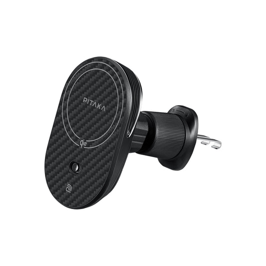 Magnetický držák do auta s bezdrátovým nabíjením Pitaka MagEZ Car Mount Pro 2 Qi2