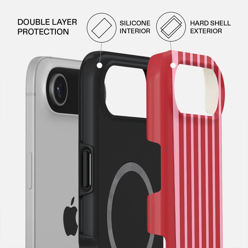 Kryt pro iPhone Air Burga Strawberry Jam Tough MagSafe Case - jahoda - istyle.work