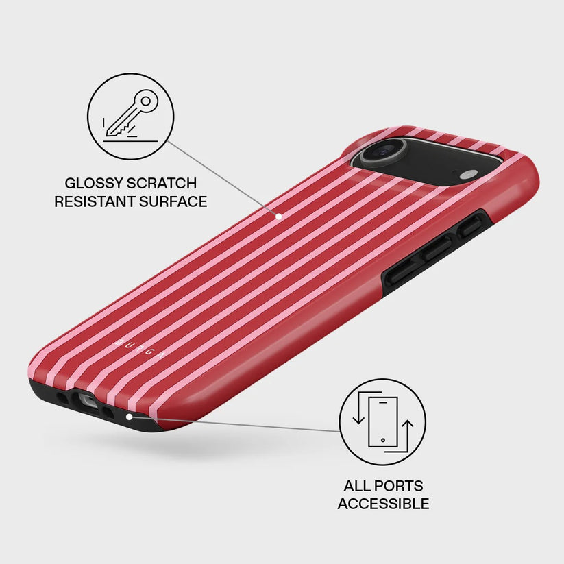 Kryt pro iPhone Air Burga Strawberry Jam Tough MagSafe Case - jahoda - istyle.work