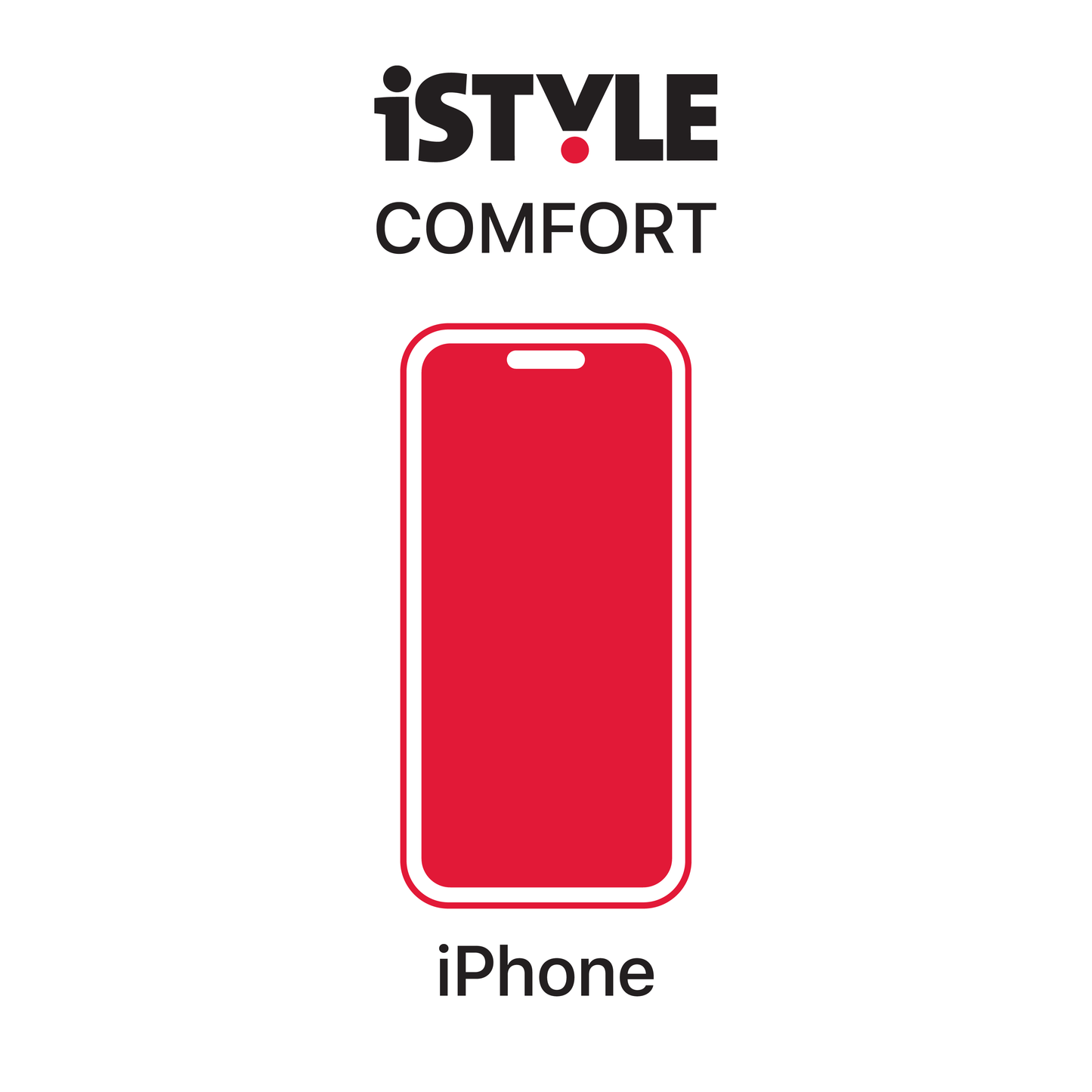 iSTYLE Comfort s HERO ochranným sklem na iPhone 12 Pro Max - černé - istyle.work