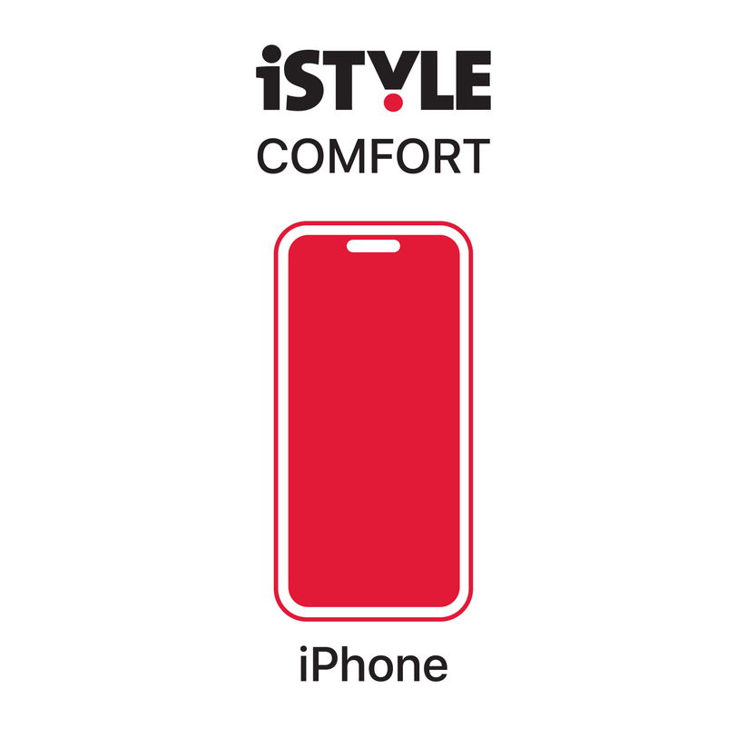 iSTYLE Comfort s HERO ochranným sklem na iPhone 12 Pro Max - černé - istyle.work