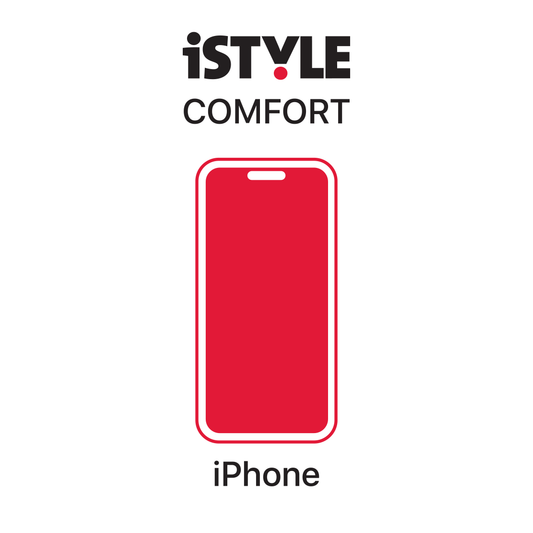 iSTYLE Comfort s HERO ochranným sklem na iPhone 12 Pro Max - černé - istyle.work
