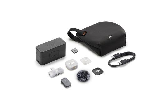 Bezdrátový mikrofon DJI Mic Mini 2 s magnetickými kryty (1 TX + 1 Mobile RX + Charging Case)