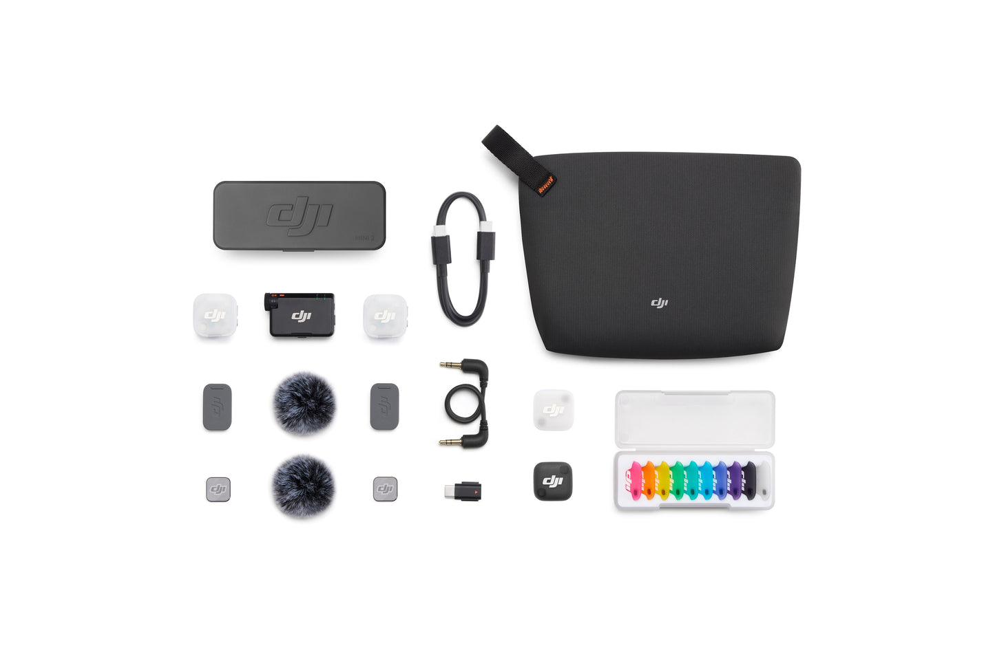 Bezdrátový mikrofon DJI Mic Mini 2 s magnetickými kryty (2 TX + 1 RX + Charging Case)