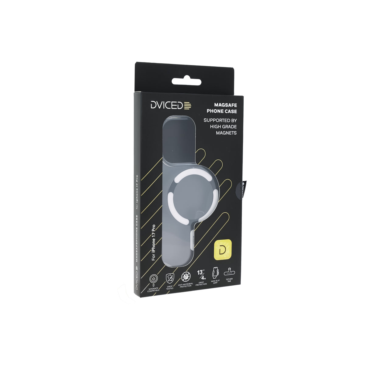 Kryt pro iPhone 17 Pro Dviced MagSafe Clear Case – bílý - istyle.work