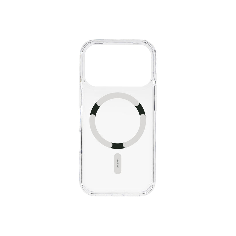 Kryt pro iPhone 17 Pro Max Dviced MagSafe Clear Case – bílý - istyle.work