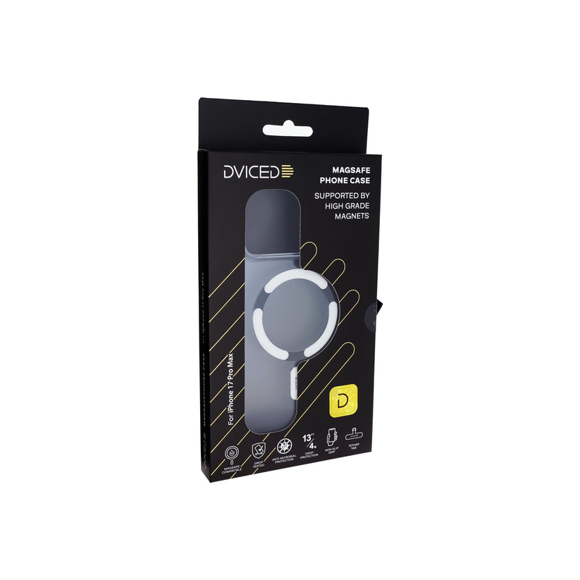 Kryt pro iPhone 17 Pro Max Dviced MagSafe Clear Case – bílý - istyle.work