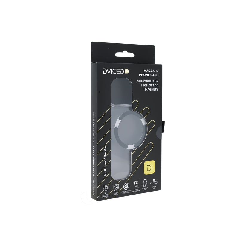 Kryt pro iPhone 17 Pro Max Dviced MagSafe Clear Case – černý - istyle.work