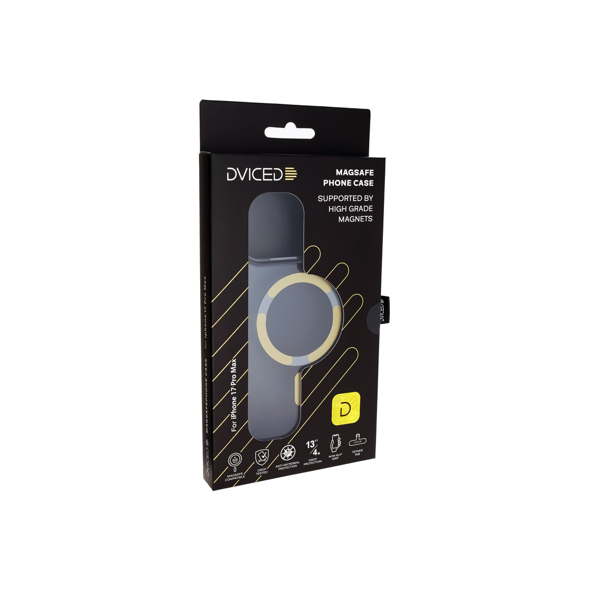 Kryt pro iPhone 17 Pro Max Dviced MagSafe Smoke Case – zlatý - istyle.work