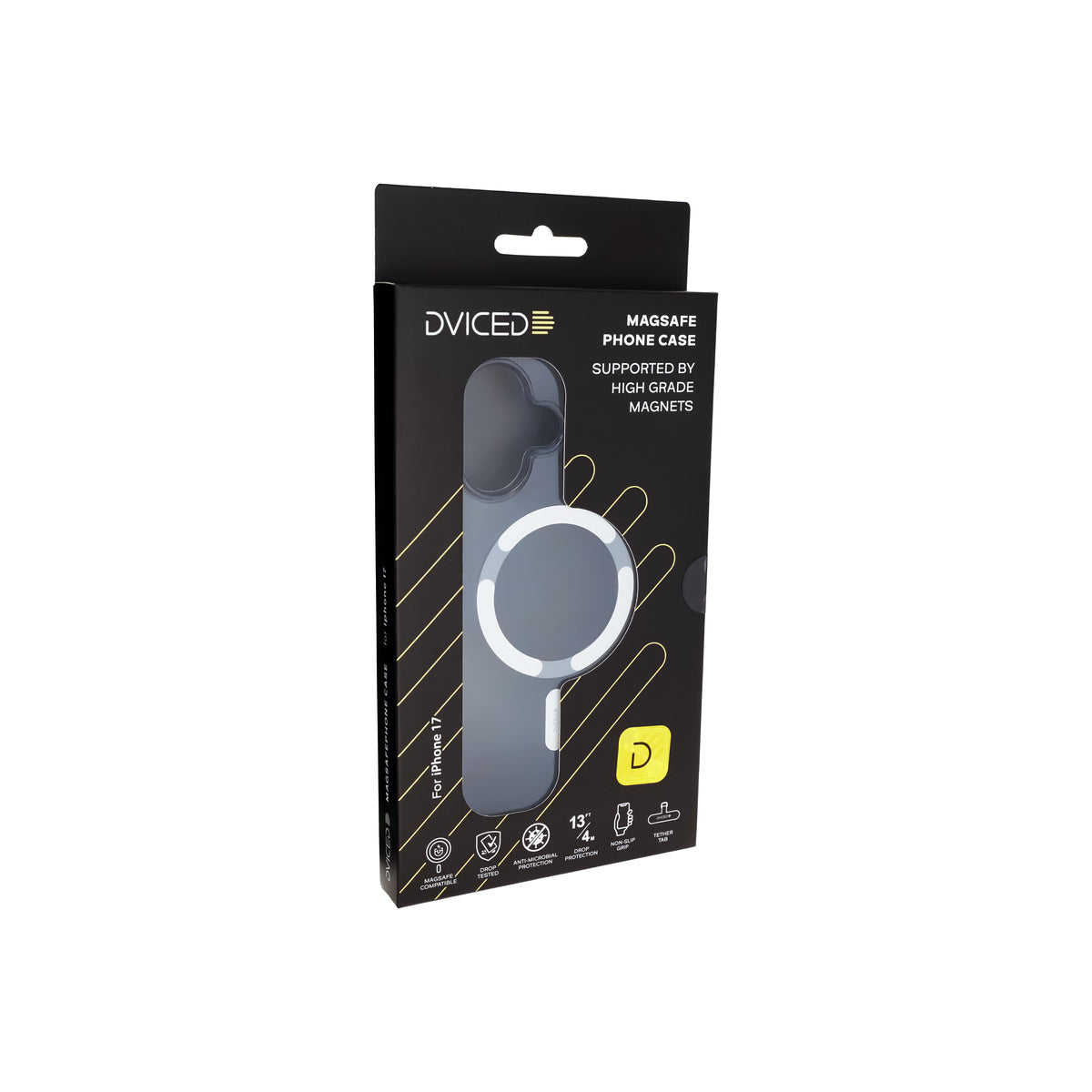 Kryt pro iPhone 17 Dviced MagSafe Smoke Case – stříbrný - istyle.work