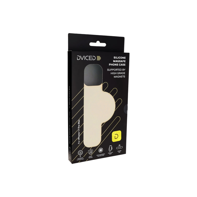 Kryt pro iPhone 17 Pro Max Dviced Silicone MagSafe Case – béžový - istyle.work