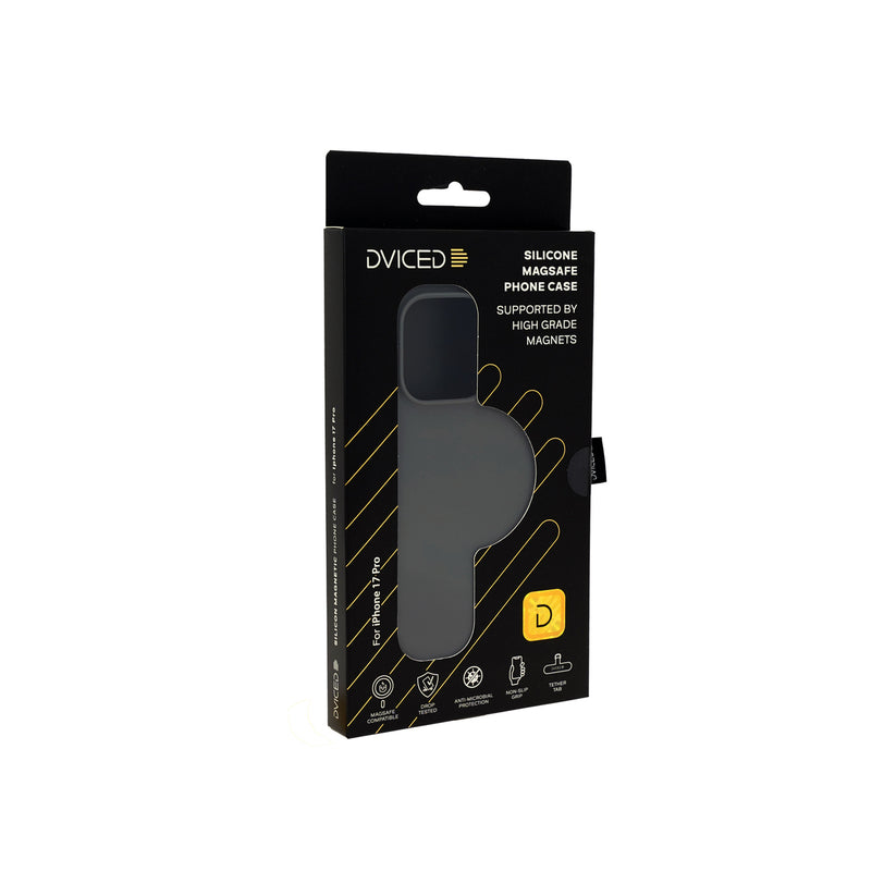 Kryt pro iPhone 17 Pro Dviced Silicone MagSafe Case – šedý - istyle.work