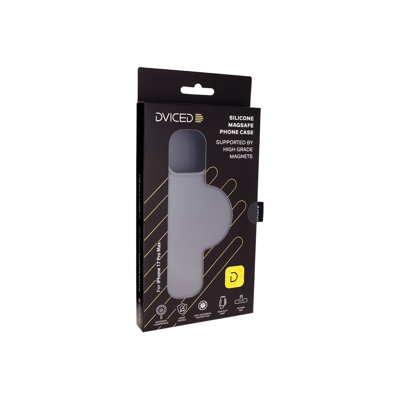 Kryt pro iPhone 17 Pro Max Dviced Silicone MagSafe Case – šedý - istyle.work