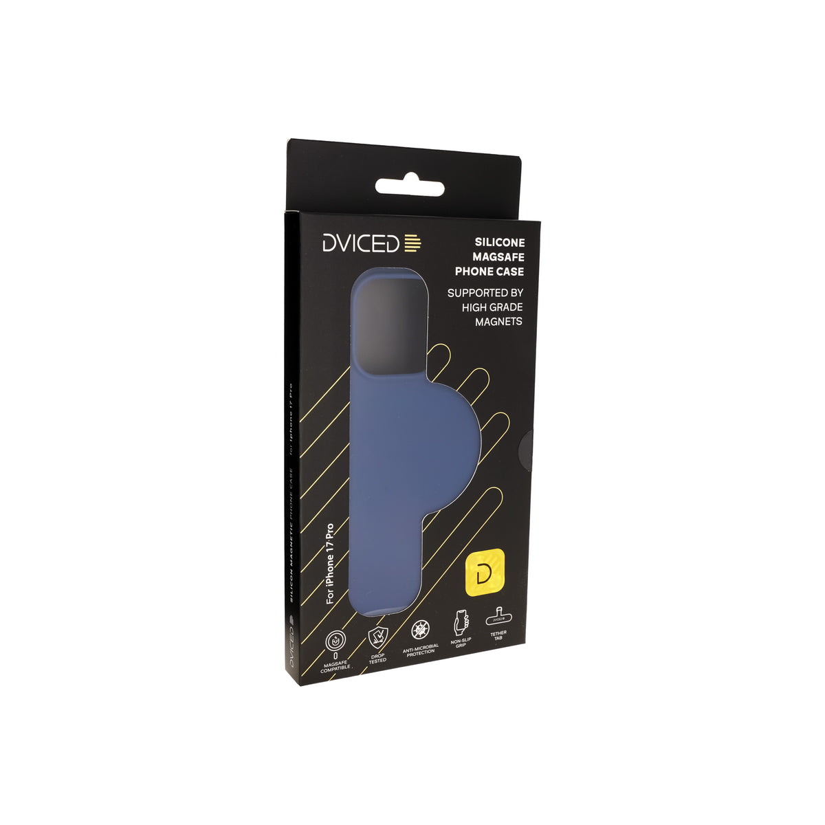 Kryt pro iPhone 17 Pro Dviced Silicone MagSafe Case – modrý - istyle.work