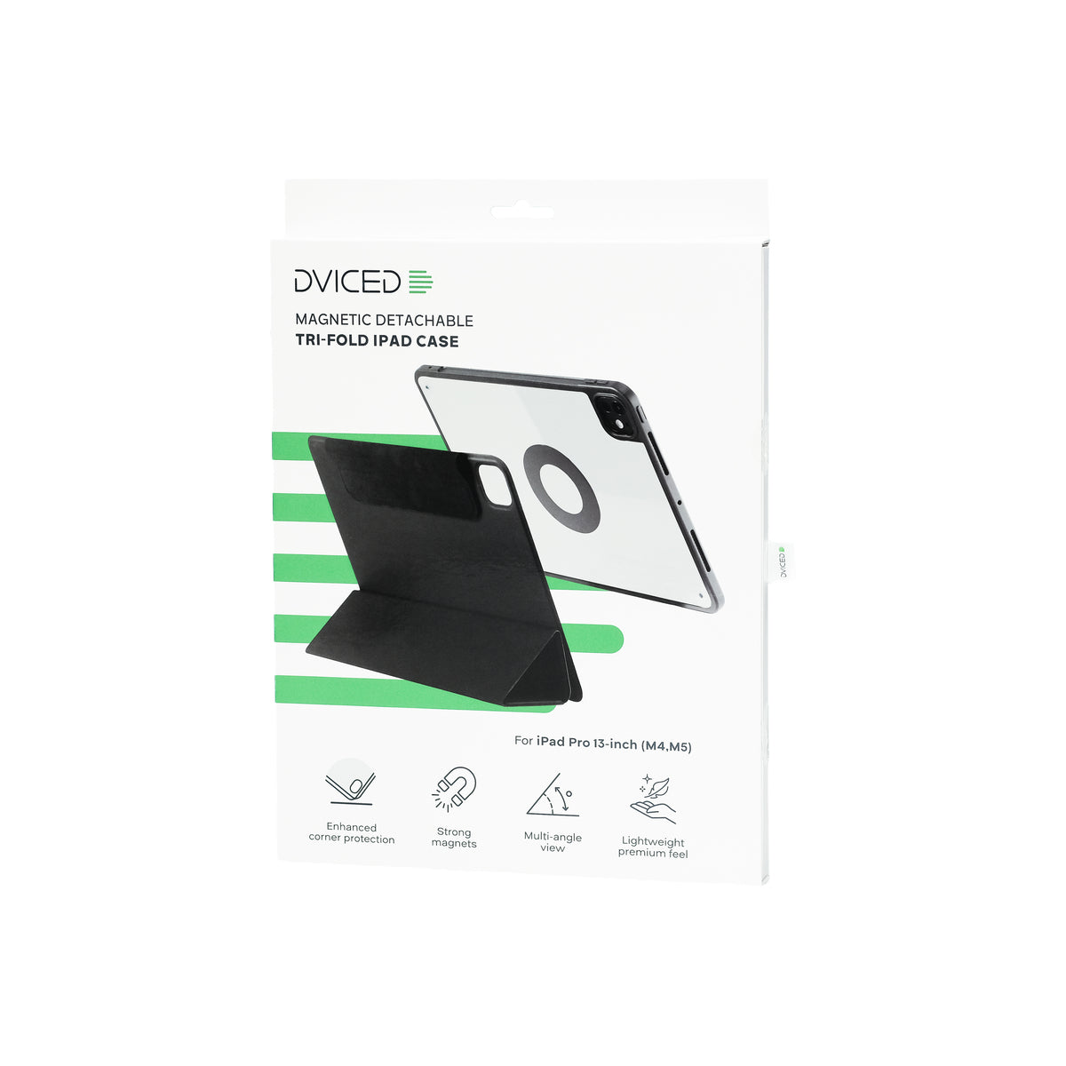 Dviced Hybrid pouzdro na 13palcový iPad Pro (M4, M5) - černé