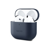 Pouzdro pro AirPods 4 z pravé kůže Epico Leather Case - modré