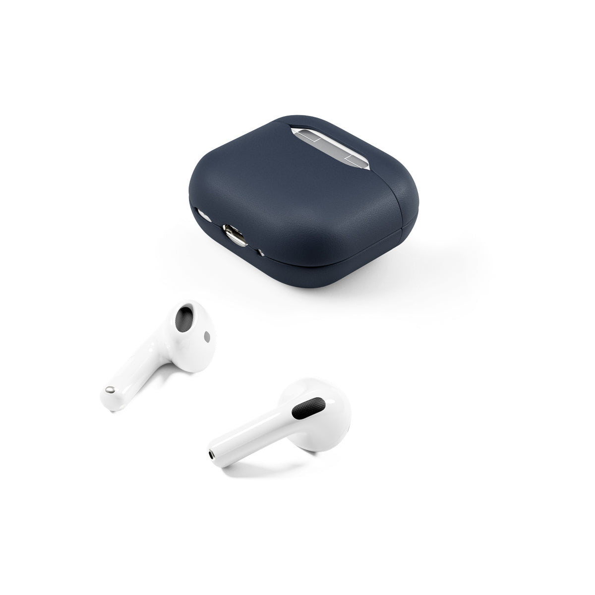 Kožené pouzdro pro AirPods Pro 3 Epico - modré