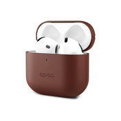 Kožené pouzdro pro AirPods Pro 3 Epico - hnědé