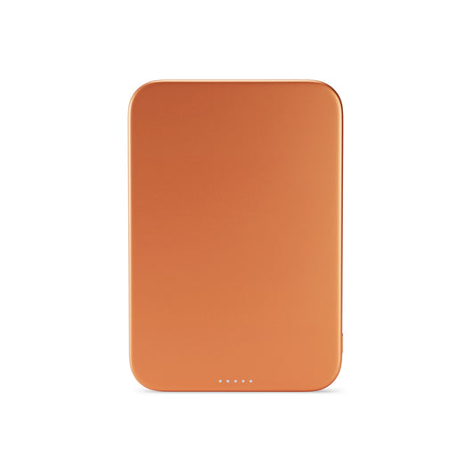 Magsafe bezdrátová powerbanka Epico UltraPack EM51 Qi2 5000mAh Slim Alu Mag+ - oranžová