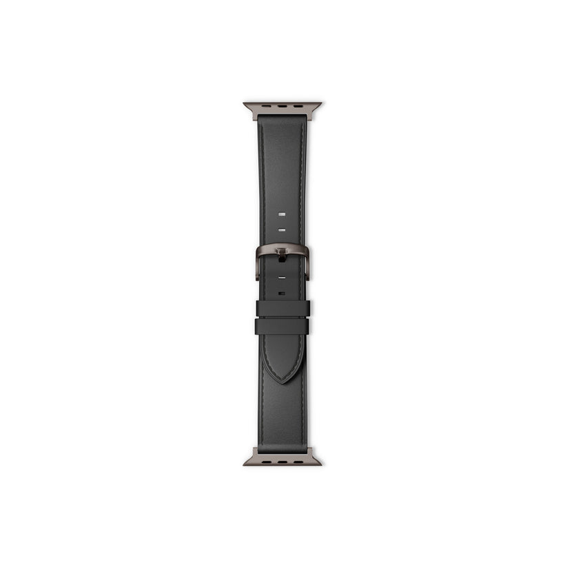 Kožený řemínek pro Apple Watch 42/44/45/49 mm Epico Watch Strap Leather - černý - istyle.work