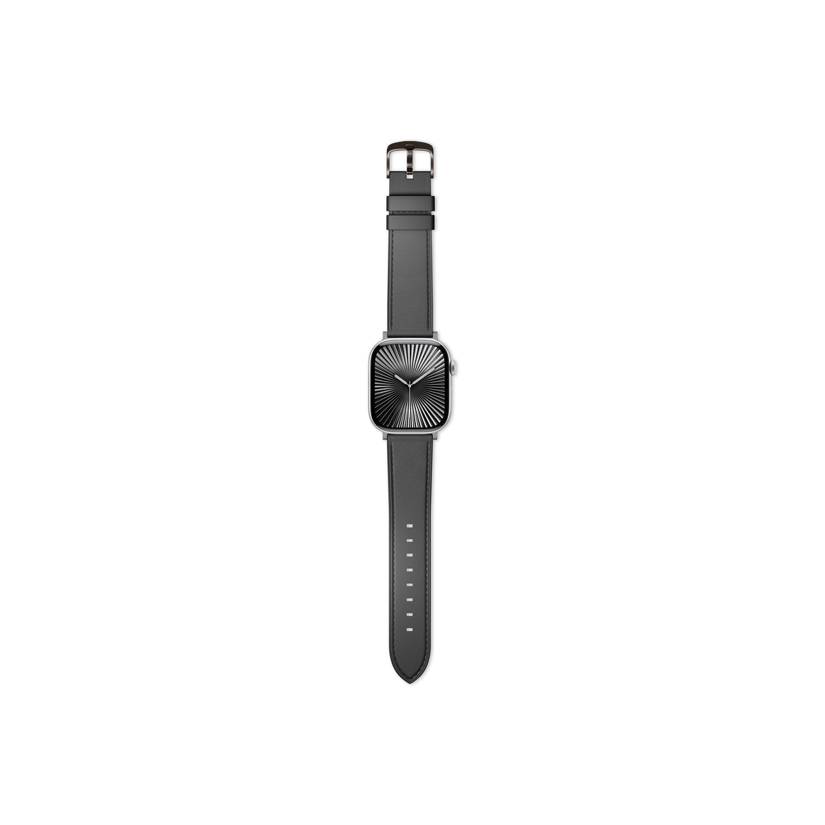 Kožený řemínek pro Apple Watch 42/44/45/49 mm Epico Watch Strap Leather - černý - istyle.work