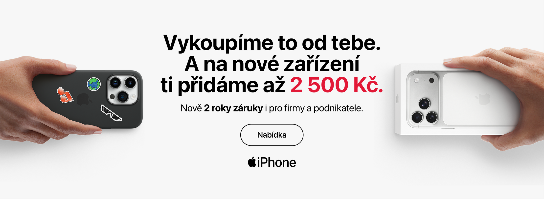 Bonus k výkupu až 2 500 Kč