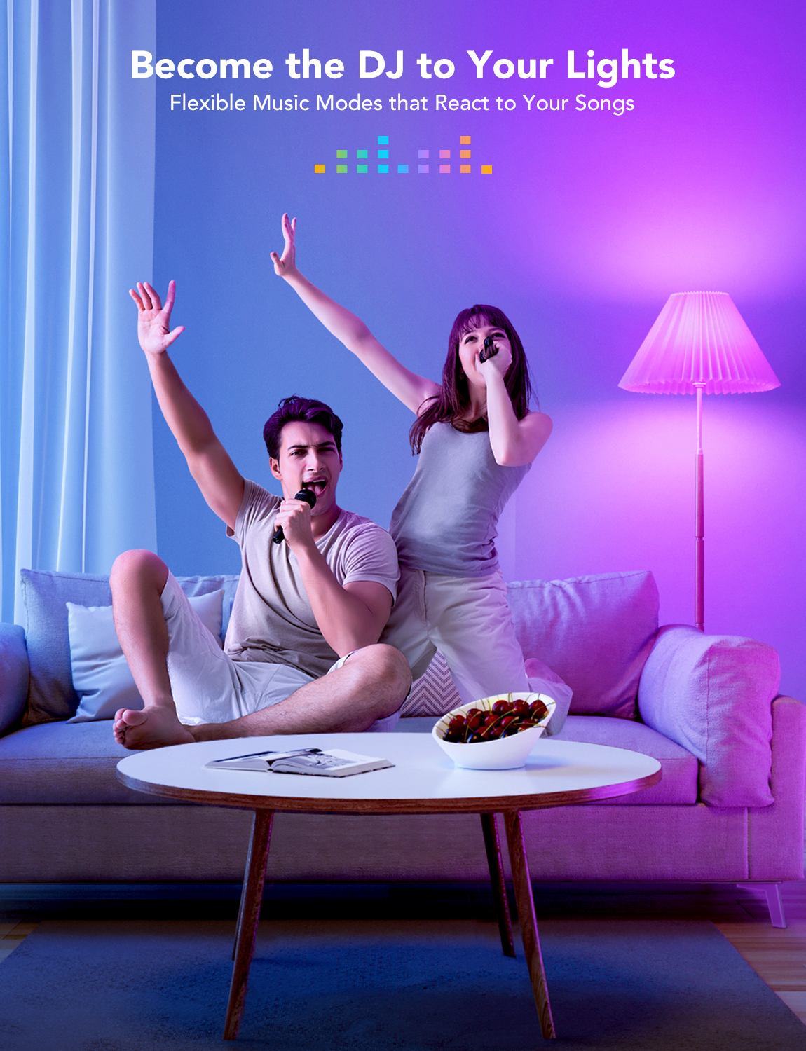 Chytrá žárovka Govee Smart RGBWW 12W E27 1200lm