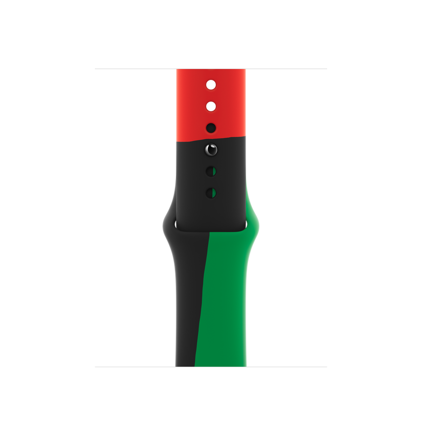 Apple Watch 38/40/41 mm sportovní řemínek Black Unity – M/L - istyle.work