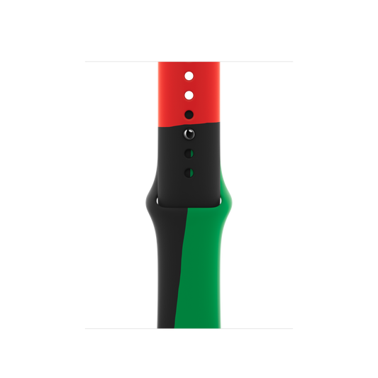 Apple Watch 38/40/41 mm sportovní řemínek Black Unity – M/L - istyle.work