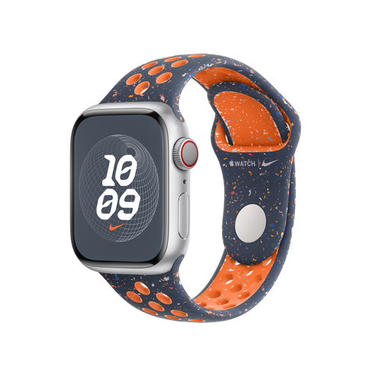 Apple Watch 38/40/41 mm Blue Flame sportovní řemínek Nike – S/M - istyle.work