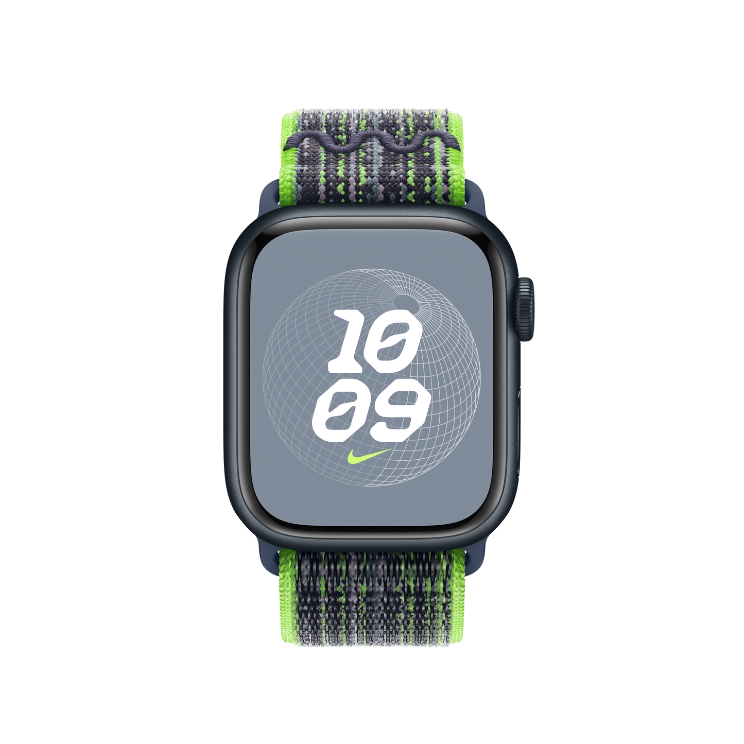 Apple Watch 38/40/41 mm jasně zelený / modrý provlékací sportovní řemínek Nike - istyle.work