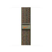 Apple Watch 38/40/41 mm sekvojově zelený / oranžový provlékací sportovní řemínek Nike - istyle.work