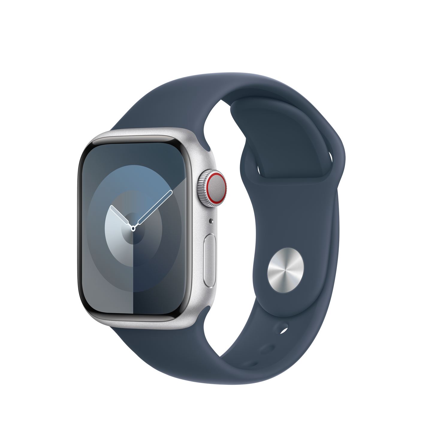 Apple Watch 38/40/41 mm bouřkově modrý sportovní řemínek – M/L - istyle.work