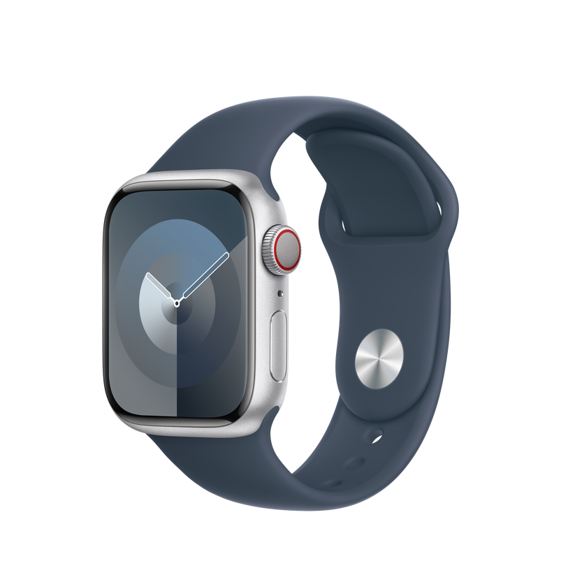 Apple Watch 38/40/41 mm bouřkově modrý sportovní řemínek – M/L - istyle.work