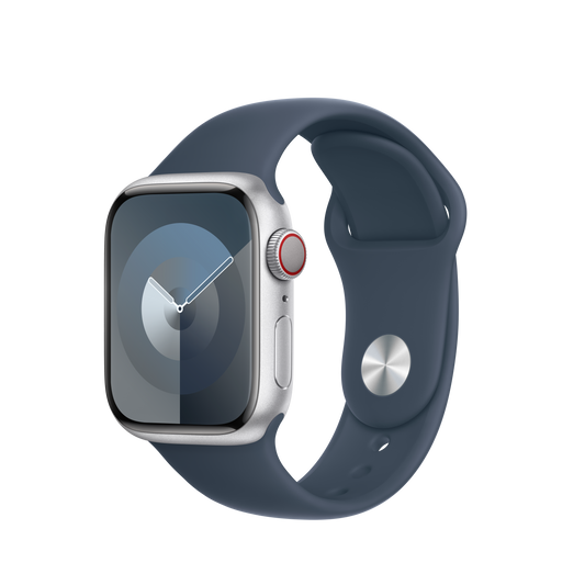 Apple Watch 38/40/41 mm bouřkově modrý sportovní řemínek – S/M - istyle.work