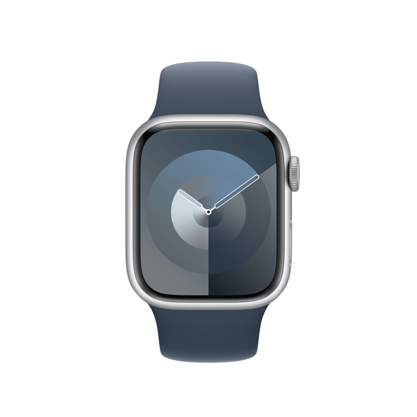 Apple Watch 38/40/41 mm bouřkově modrý sportovní řemínek – S/M - istyle.work