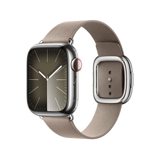 Apple Watch 38/40/41 mm Žlutohnědý řemínek s moderní přezkou – malý - istyle.work