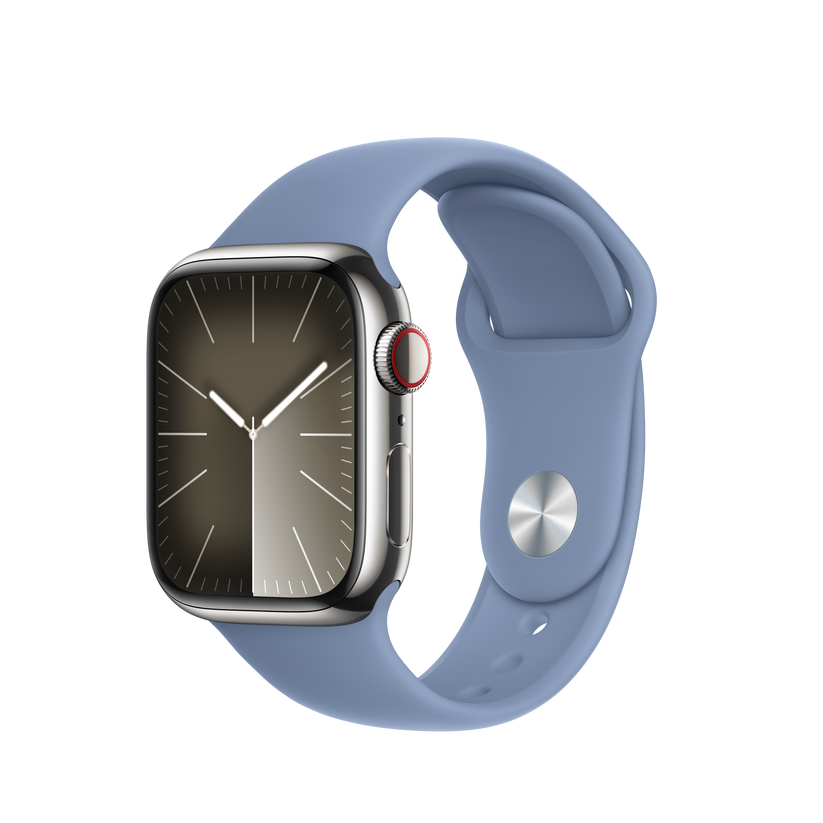 Apple Watch 38/40/41 mm ledově modrý sportovní řemínek – S/M - istyle.work