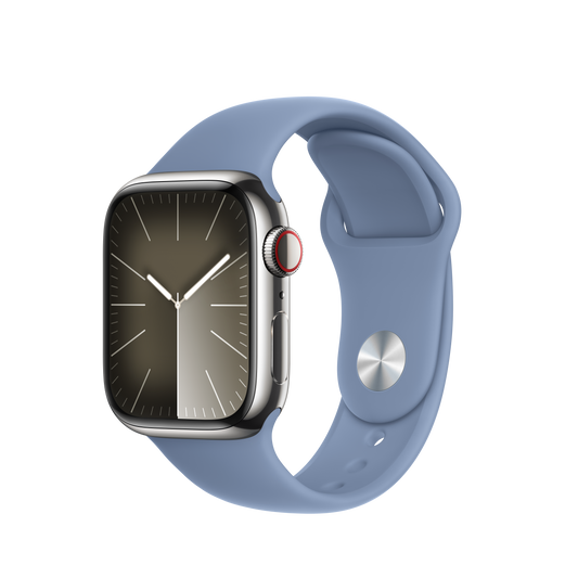 Apple Watch 38/40/41 mm ledově modrý sportovní řemínek – S/M - istyle.work