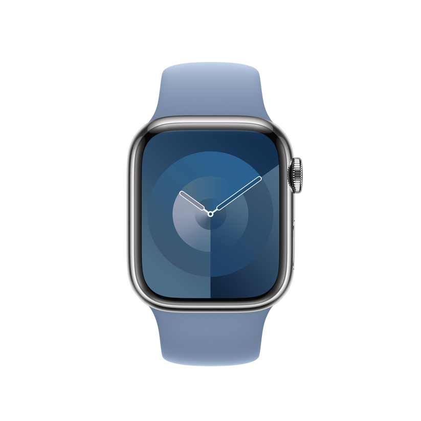 Apple Watch 38/40/41 mm ledově modrý sportovní řemínek – S/M - istyle.work
