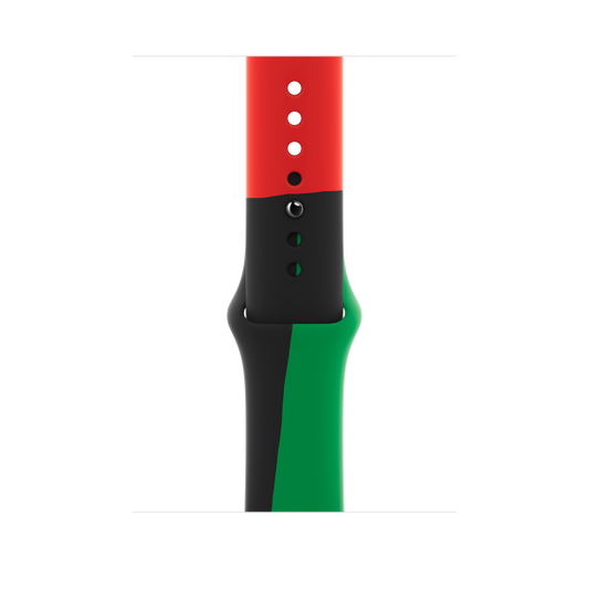 Apple Watch 42/44/45 mm sportovní řemínek Black Unity – S/M - istyle.work