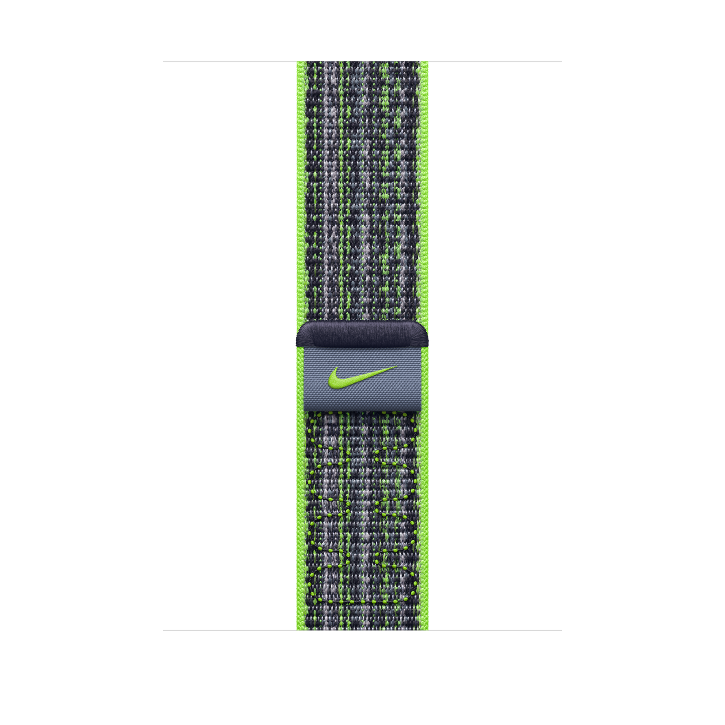 Apple Watch 42/44/45/49 mm jasně zelený / modrý provlékací sportovní řemínek Nike - istyle.work