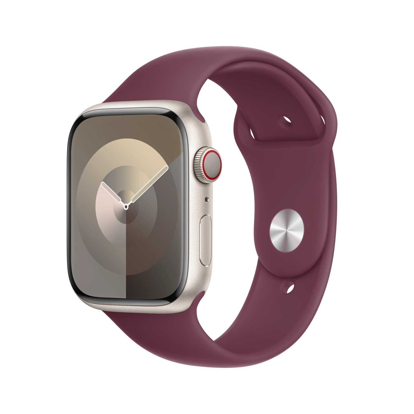 Apple Watch 42/44/45/49 mm morušově rudý sportovní řemínek – M/L - istyle.work
