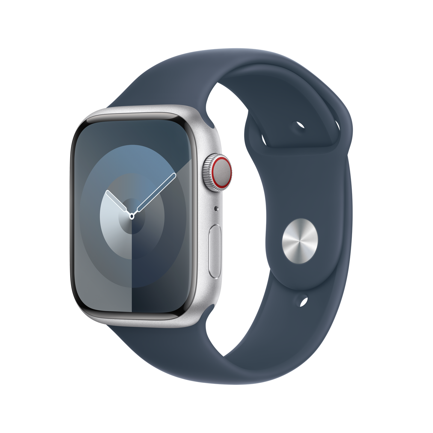 Apple Watch 42/44/45/49 mm bouřkově modrý sportovní řemínek – M/L - istyle.work