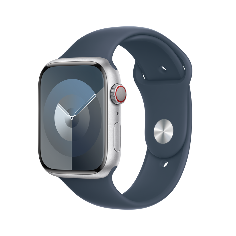Apple Watch 42/44/45/49 mm bouřkově modrý sportovní řemínek – M/L - istyle.work
