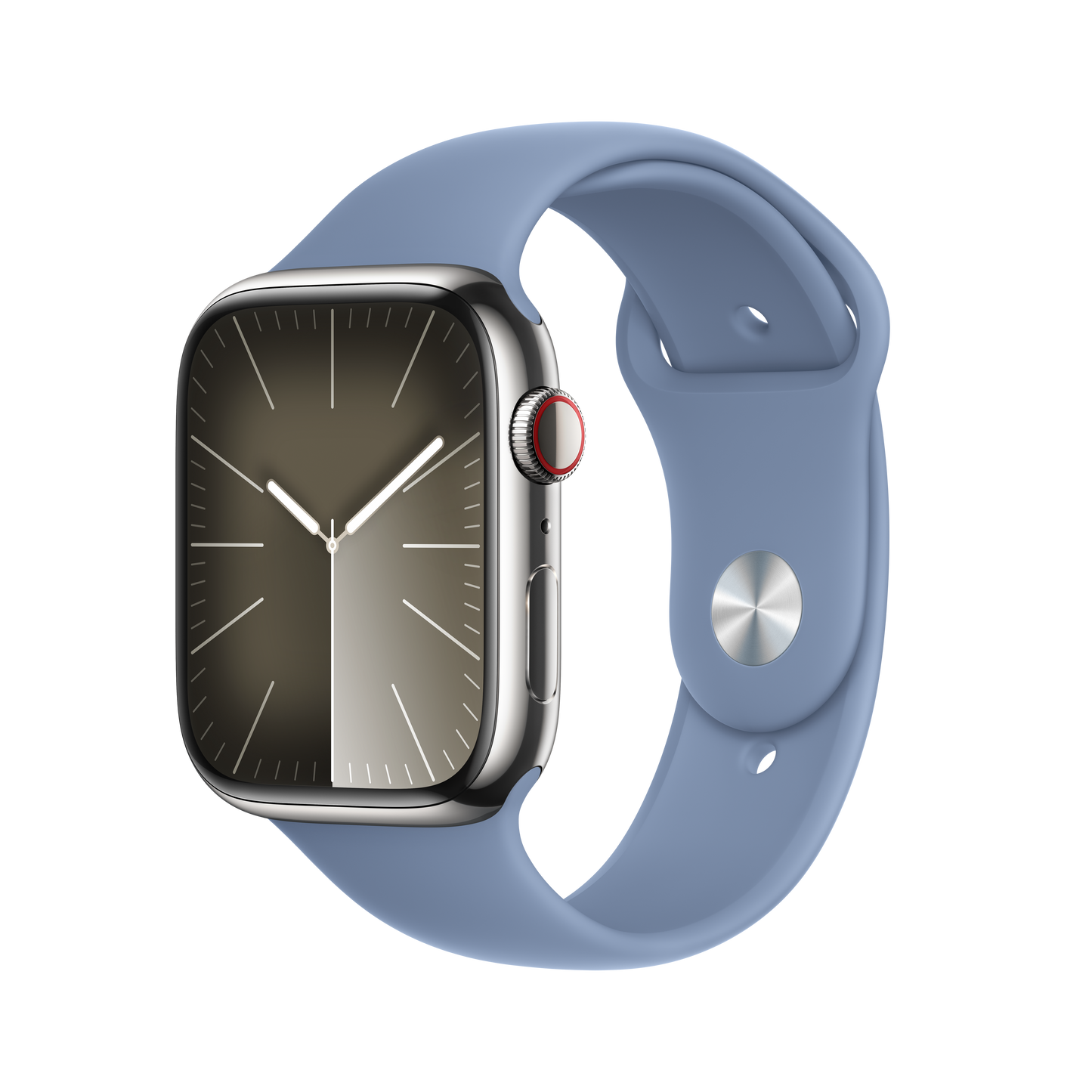 Apple Watch 42/44/45/49 mm ledově modrý sportovní řemínek – M/L - istyle.work