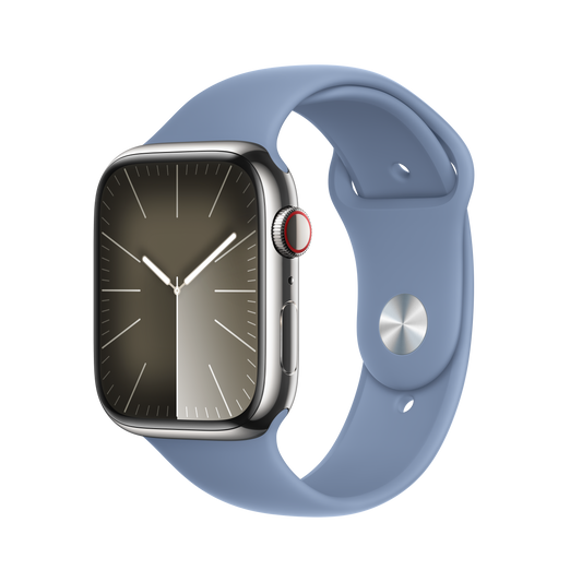 Apple Watch 42/44/45/49 mm ledově modrý sportovní řemínek – M/L - istyle.work