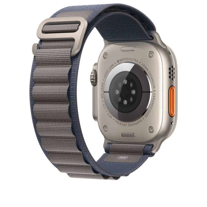 Apple Watch 44/45/49 mm modrý Alpský tah – velký - istyle.work