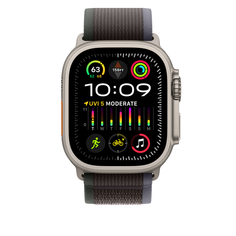 Apple Watch 44/45/49 mm modro-černý Trailový tah – S/M - istyle.work