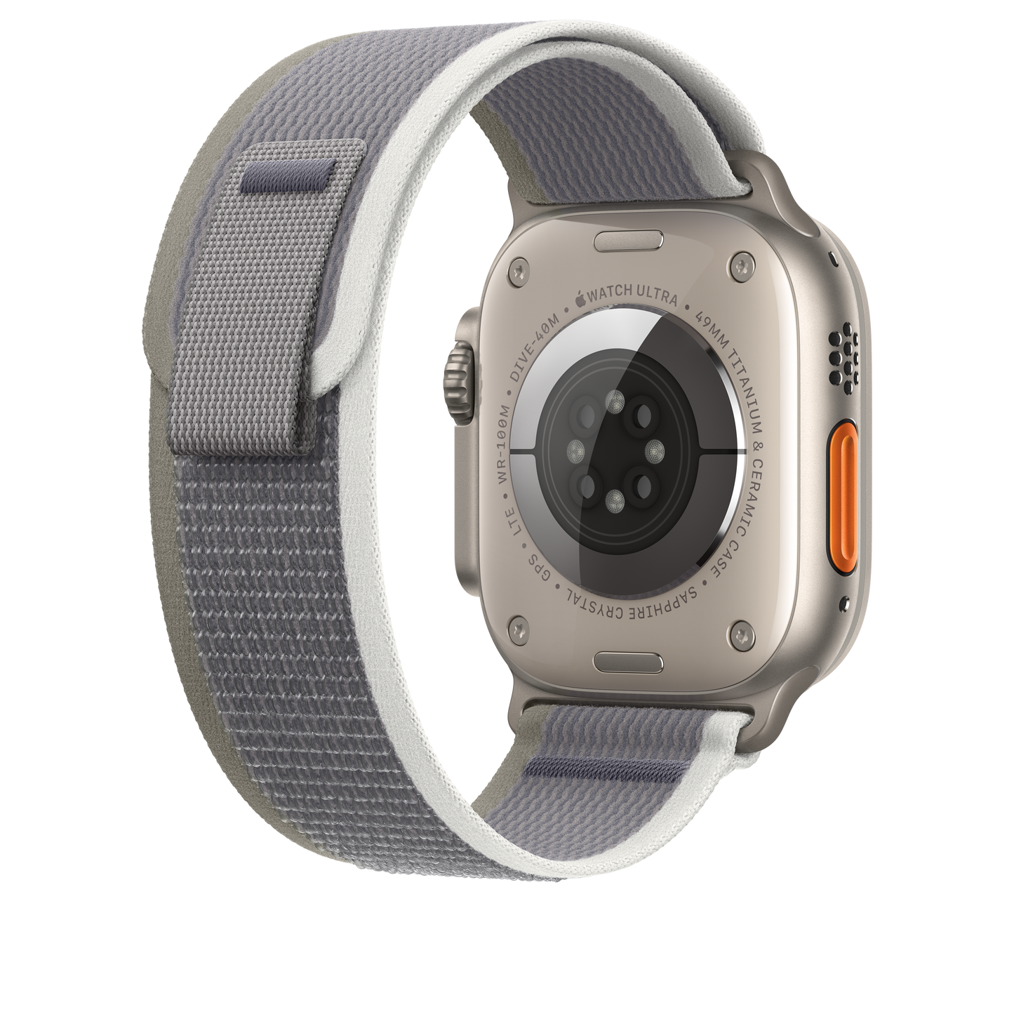 Apple Watch 44/45/49 mm zeleno-šedý Trailový tah – M/L - istyle.work